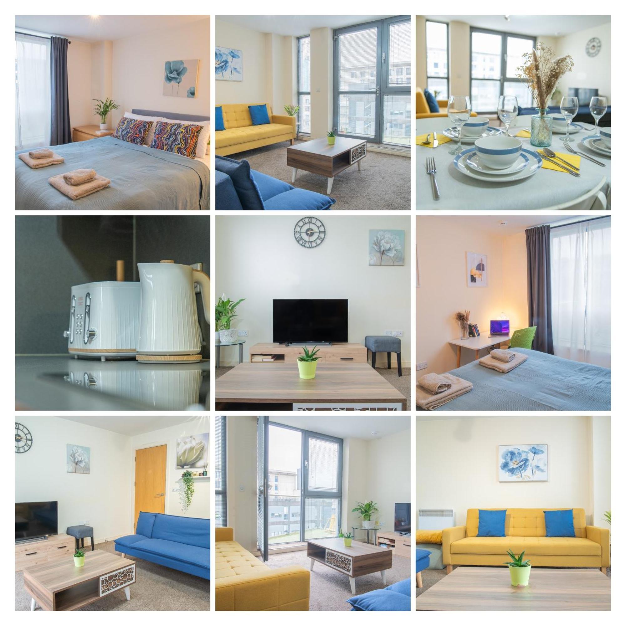 Stay In Our Stylish Flat! & Secure Building & Sleeps Up To 4 Birmingham Eksteriør billede